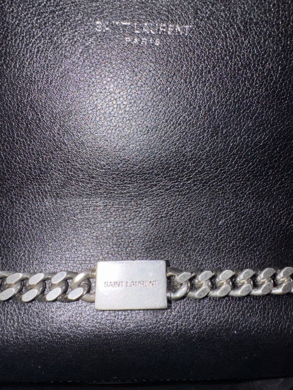 YSL Kate Monogram Jeweled & Studded Chain Bag~EUC - Picture 10 of 11